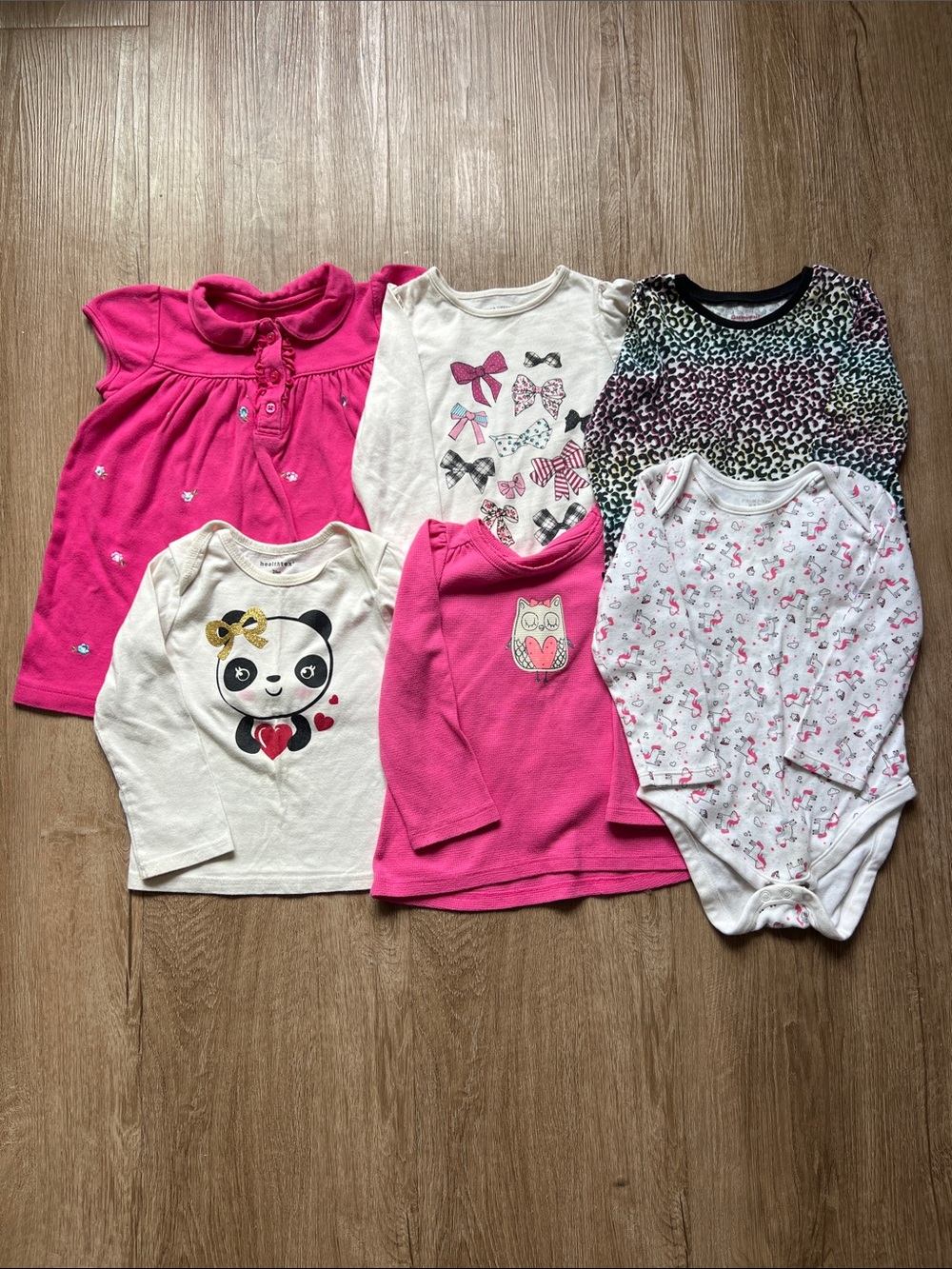 Various Brands Baby Girl Tops Custom Variety Pack. 
Size 24 Months